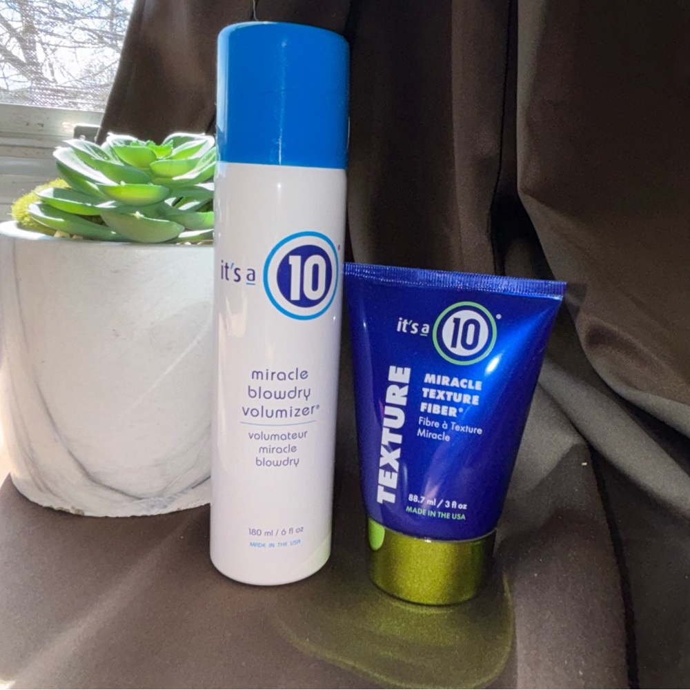 It’s A 10 Miracle Blowdry Volumizer and Texture Fiber Set full size